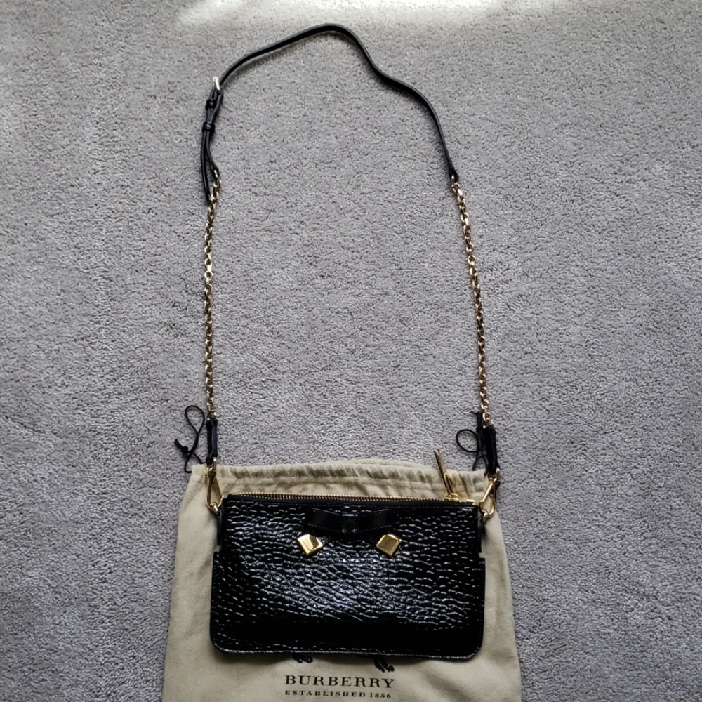 Burberry Patent Leather Crossbody